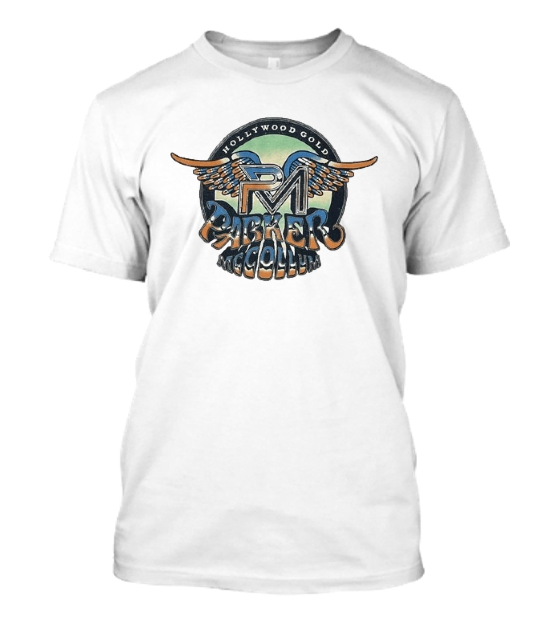 Parker McCollum Hollywood Gold PM Winged T-Shirt