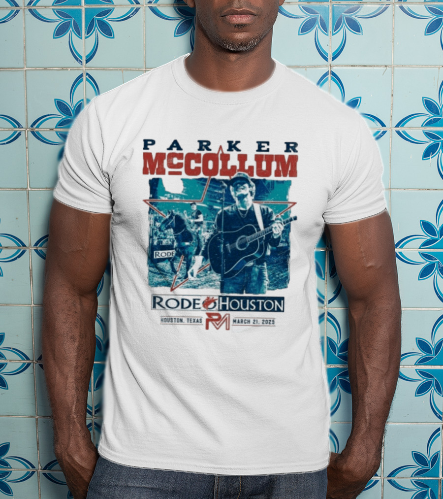 Parker McCollum Live At Rodeo Houston Texas March 21 2025 T-Shirt