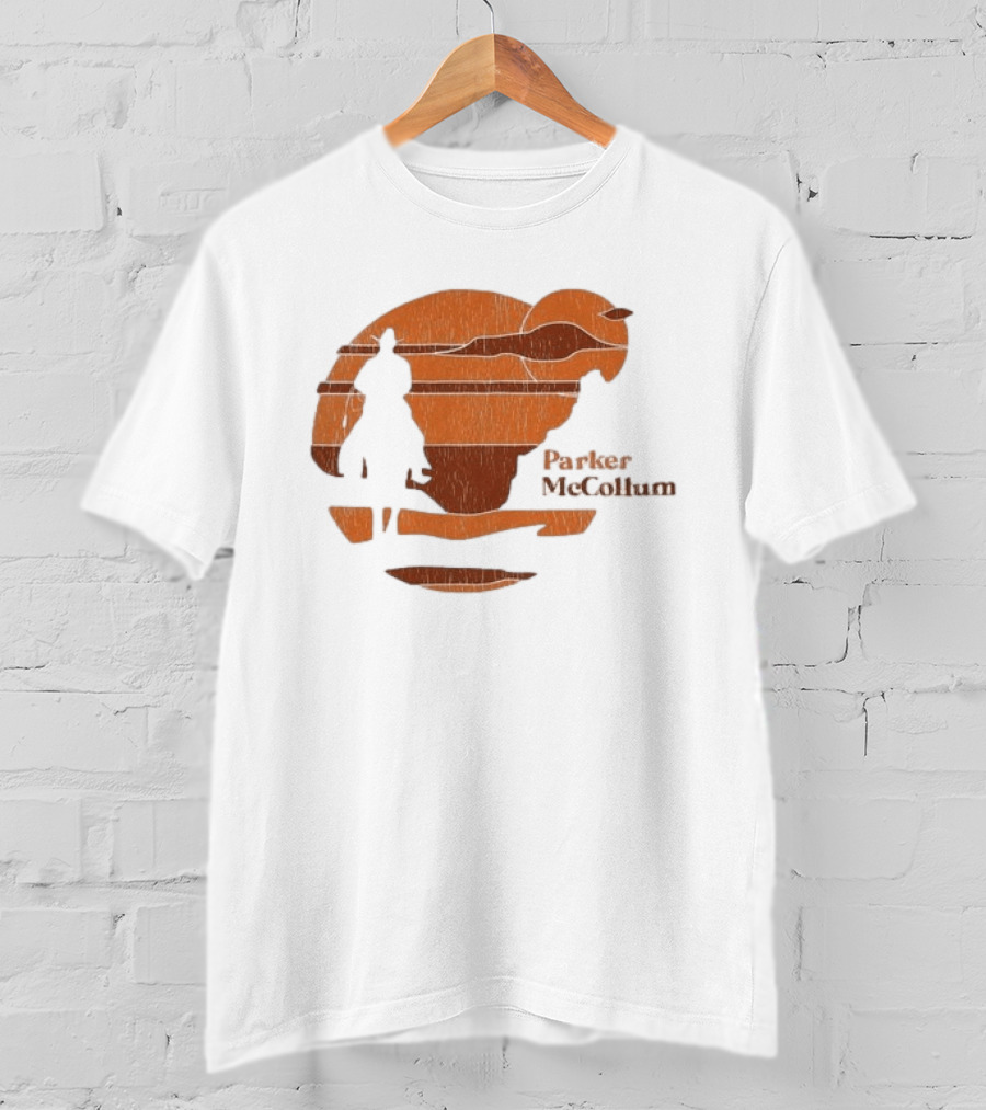 Parker Mccollum Sunset Cowboy Silhouette Rustic T-Shirt