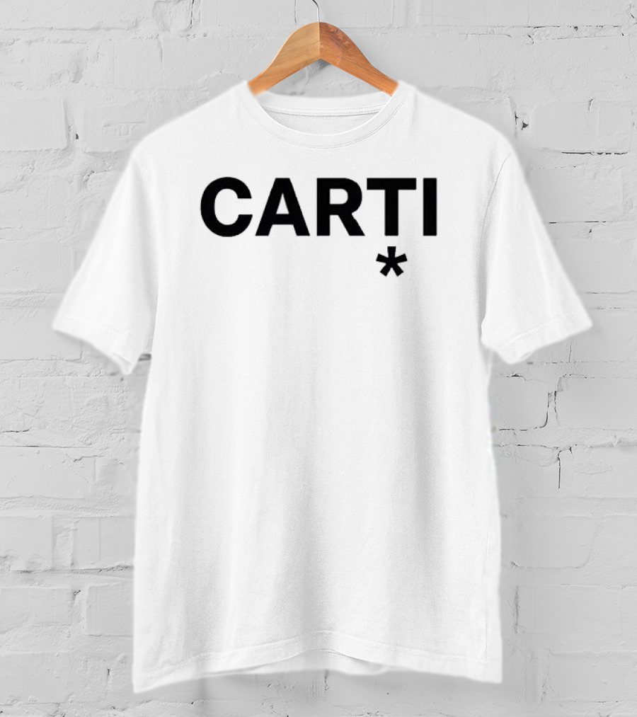 CARTI Burn Aesthetic Streetwear T-Shirt