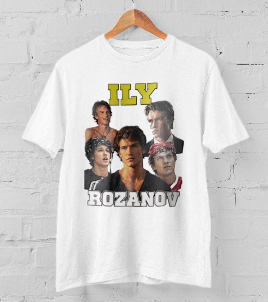 ILY Rozanov Five Portraits Young Man Collage T-Shirt
