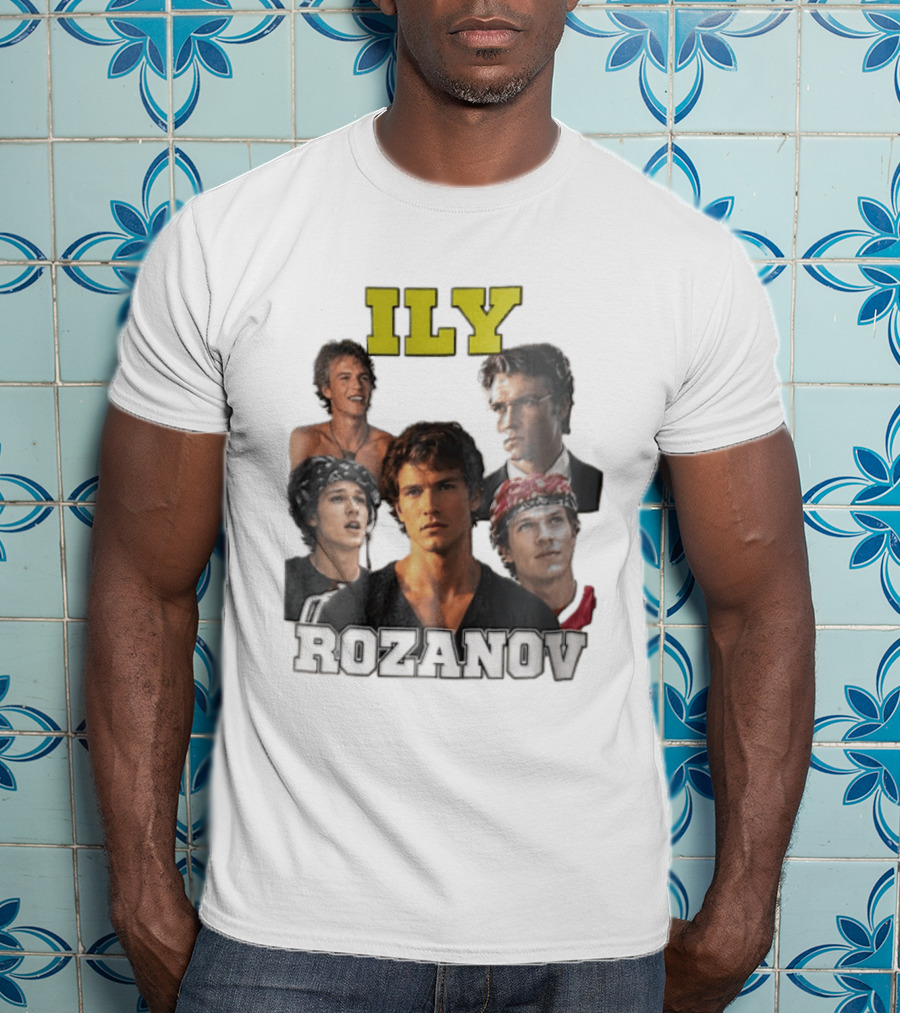 ILY Rozanov Five Portraits Young Man Collage T-Shirt