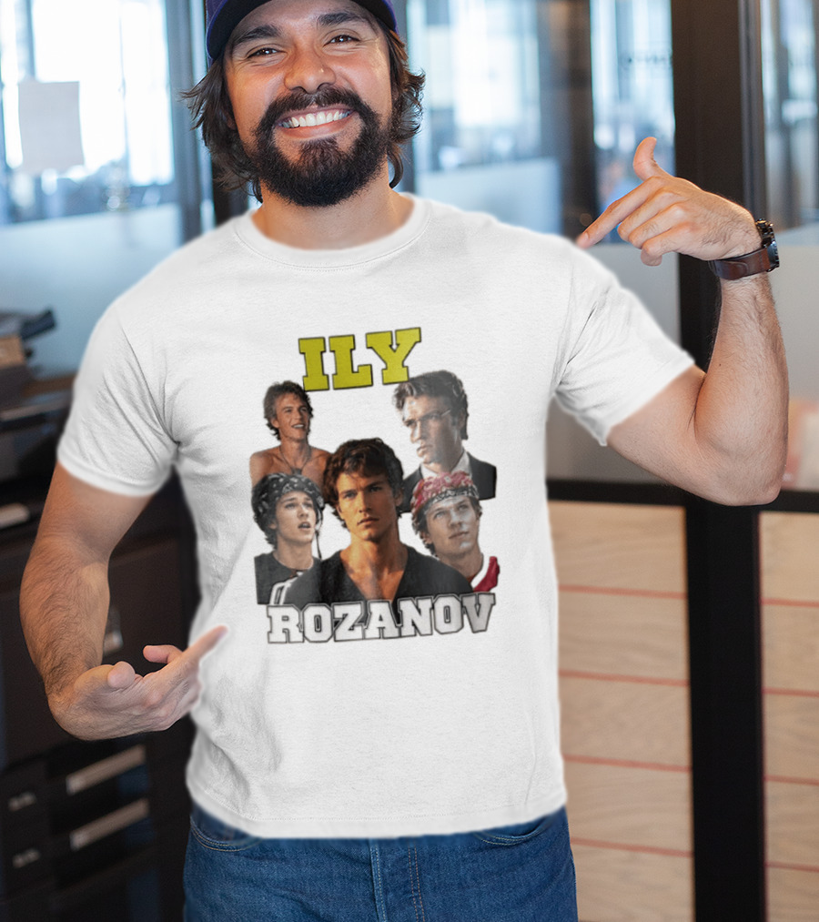 ILY Rozanov Five Portraits Young Man Collage T-Shirt