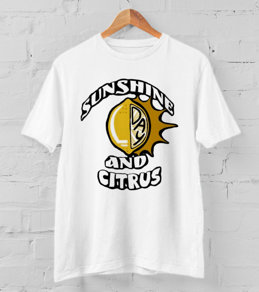 Sunshine Day And Citrus Sun Summer Lemon T-Shirt