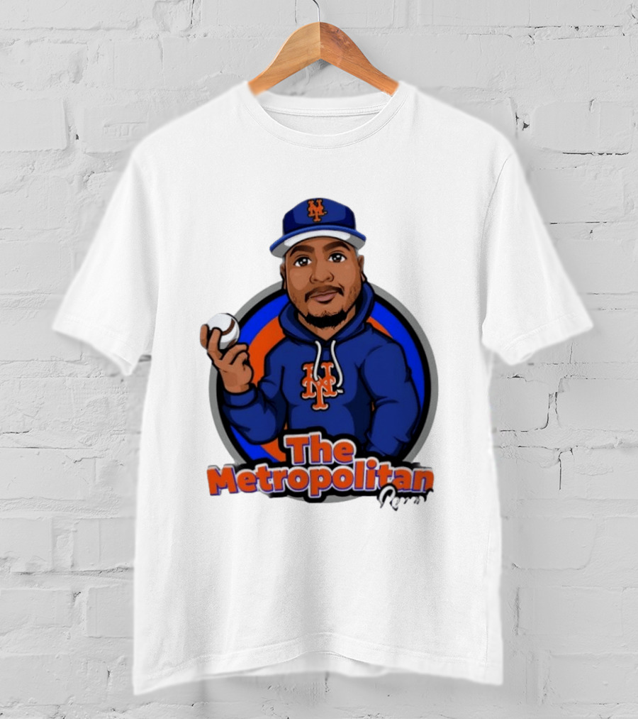 The Metropolitan Report New York Mets Baseball Fan T-Shirt