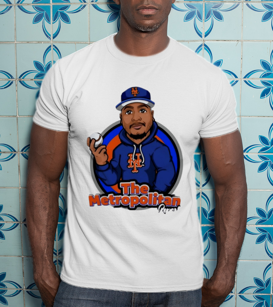 The Metropolitan Report New York Mets Baseball Fan T-Shirt