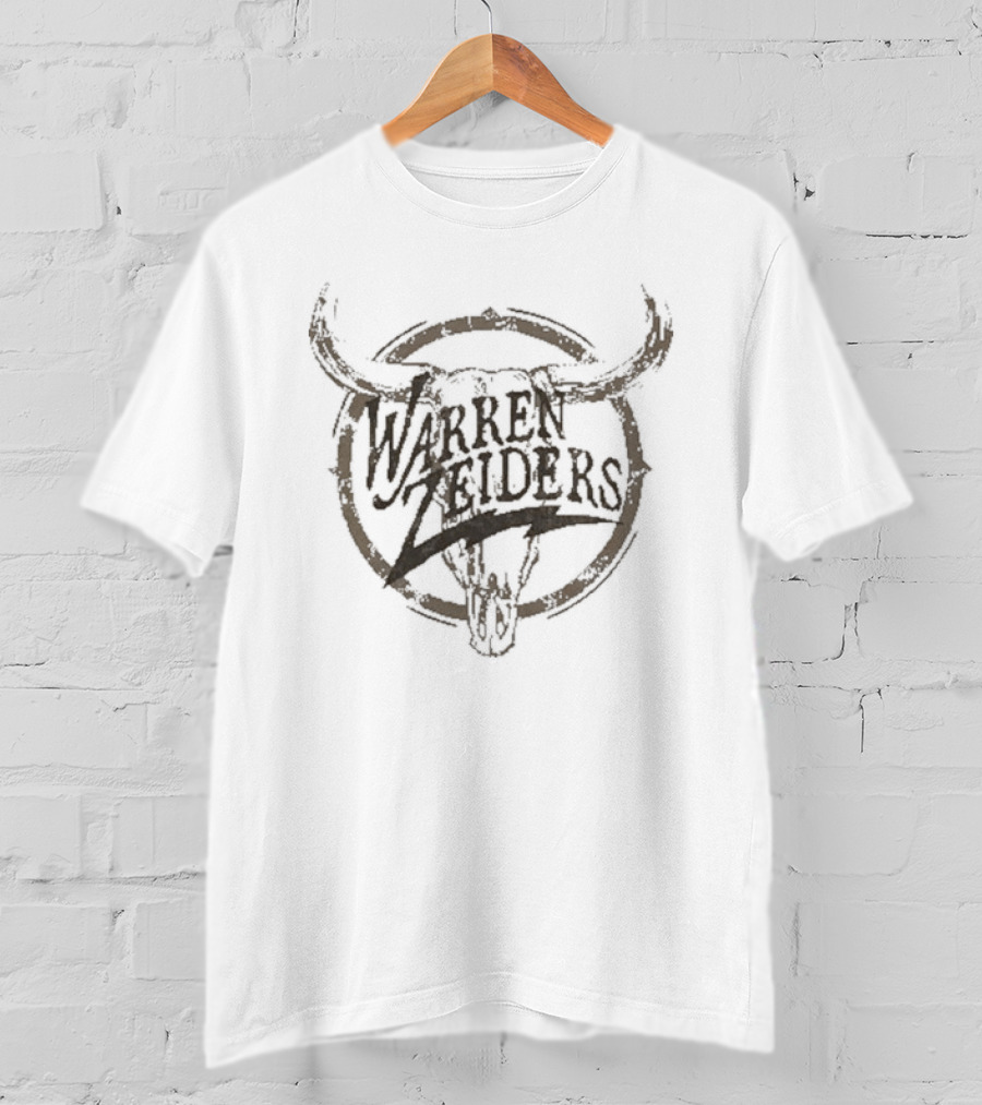 Warren Zeiders Desert Bullhead Logo Circle Antlers T-Shirt