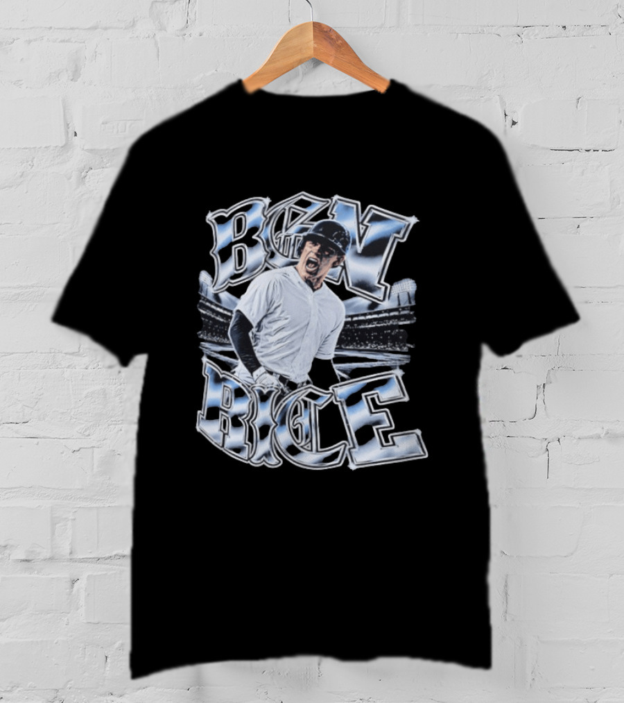 Ben Rice New York Yankees October Power Baseball Stadium T-Shirt
