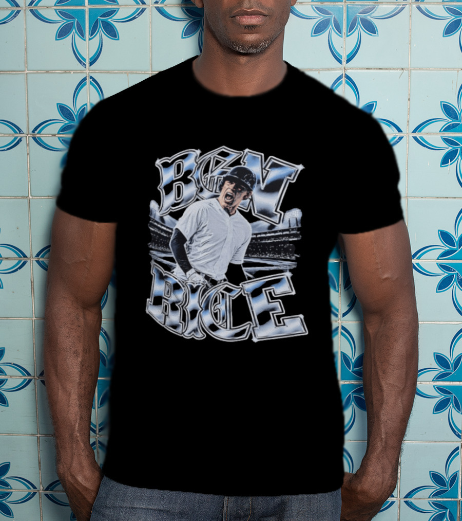 Ben Rice New York Yankees October Power Baseball Stadium T-Shirt