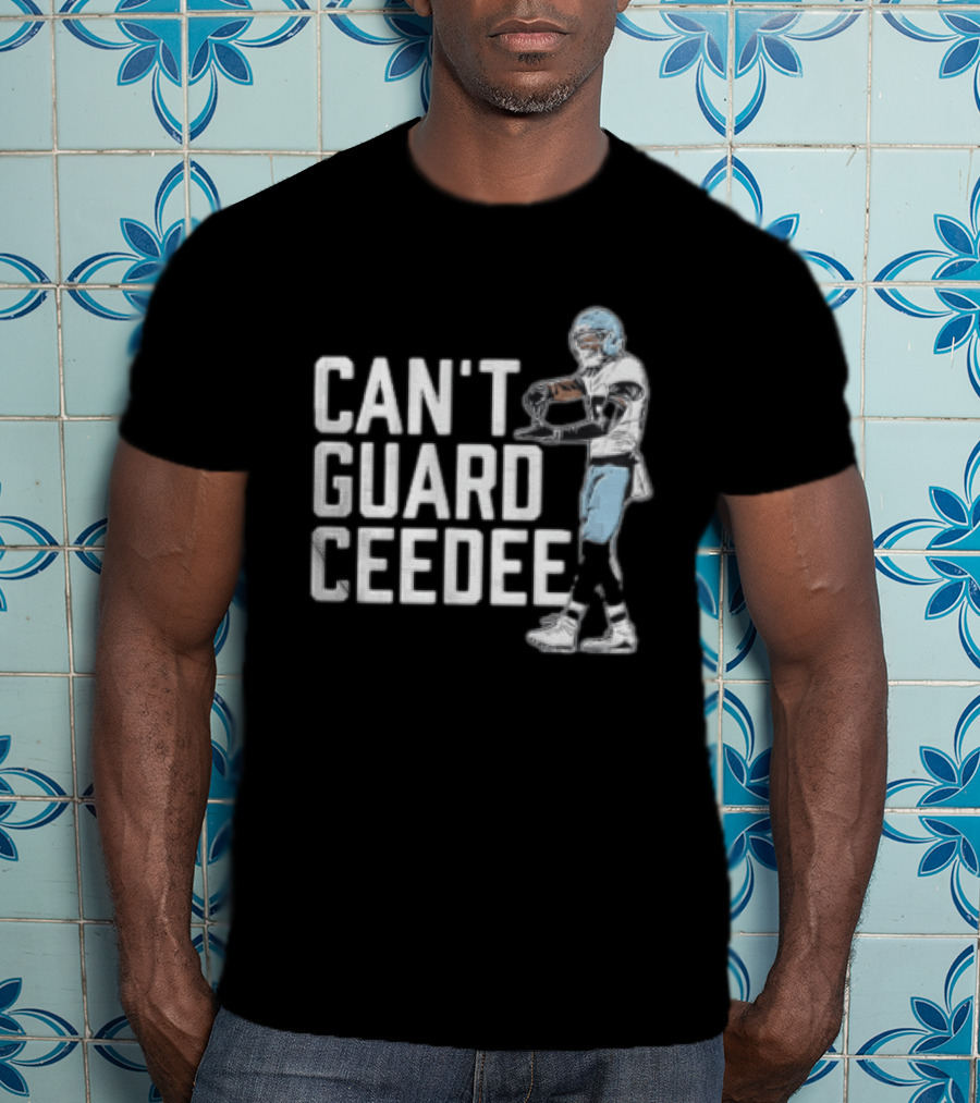 Can't Guard CeeDee 88 Dallas Cowboys Football Player Gesture T-Shirt