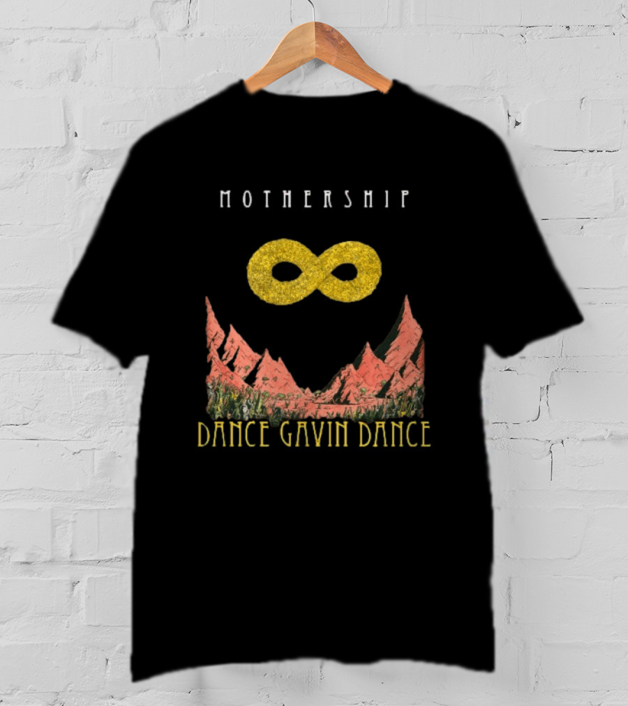 Mothership Dance Gavin Dance Infinity Mountain Scene T-Shirt