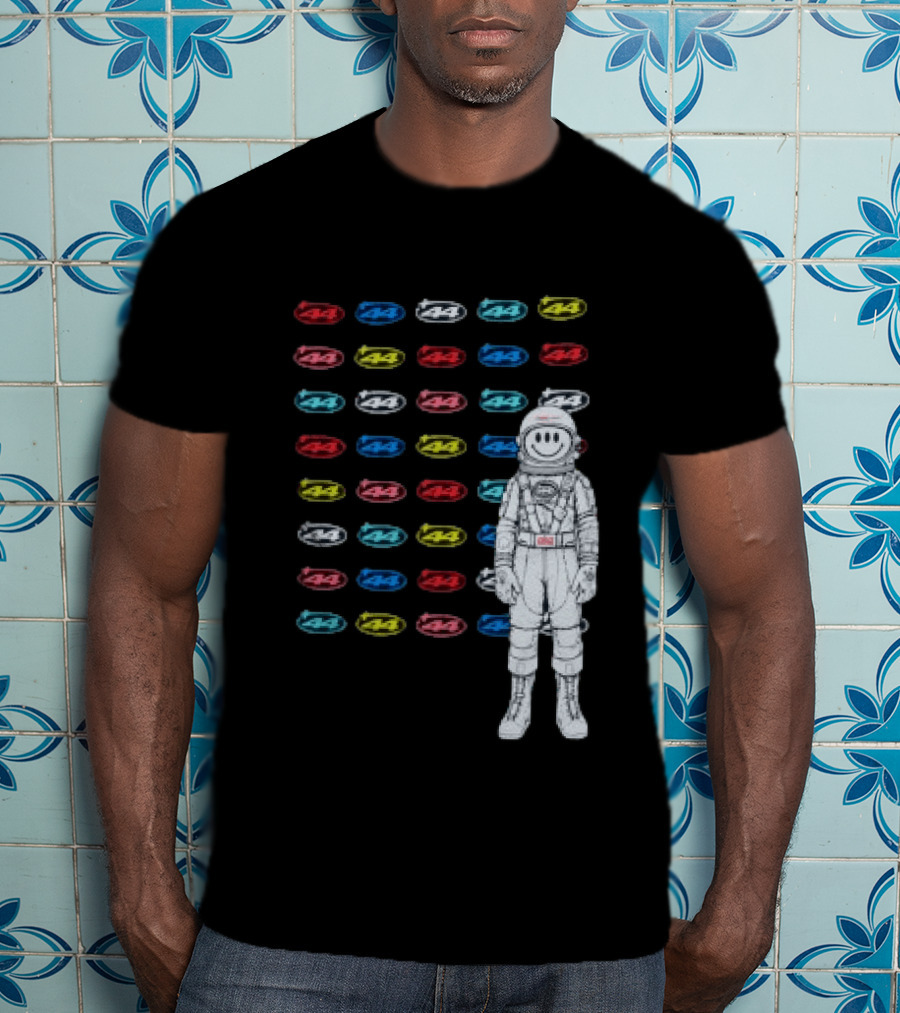 Plus44 Spaceman Heavyweight Astronaut Smile T-Shirt