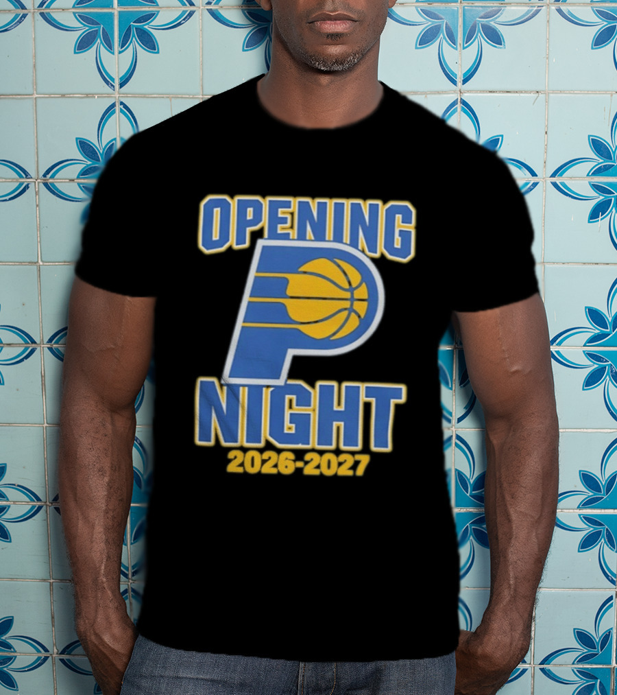 Indiana Pacers Opening Night 2026 2027 T-Shirt