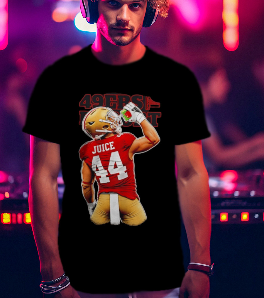 San Francisco 49ers Kyle Juszczyk Juice 44 Legend T-Shirt