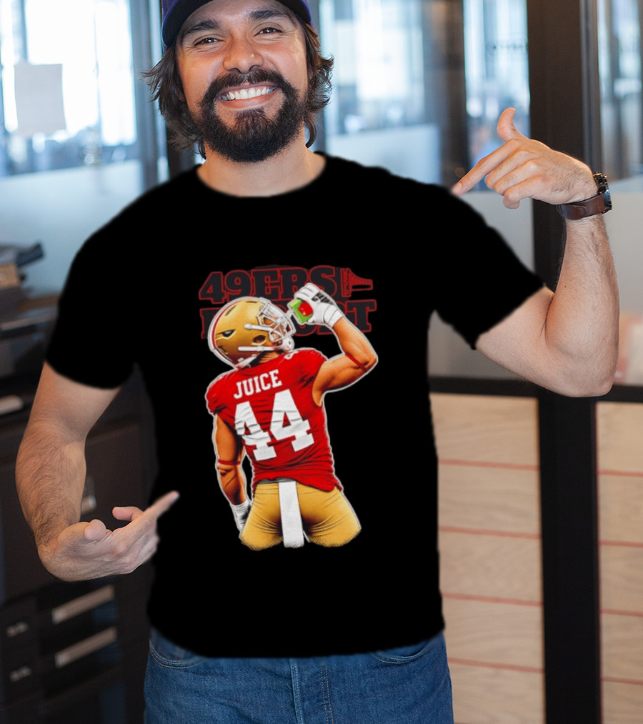 San Francisco 49ers Kyle Juszczyk Juice 44 Legend T-Shirt