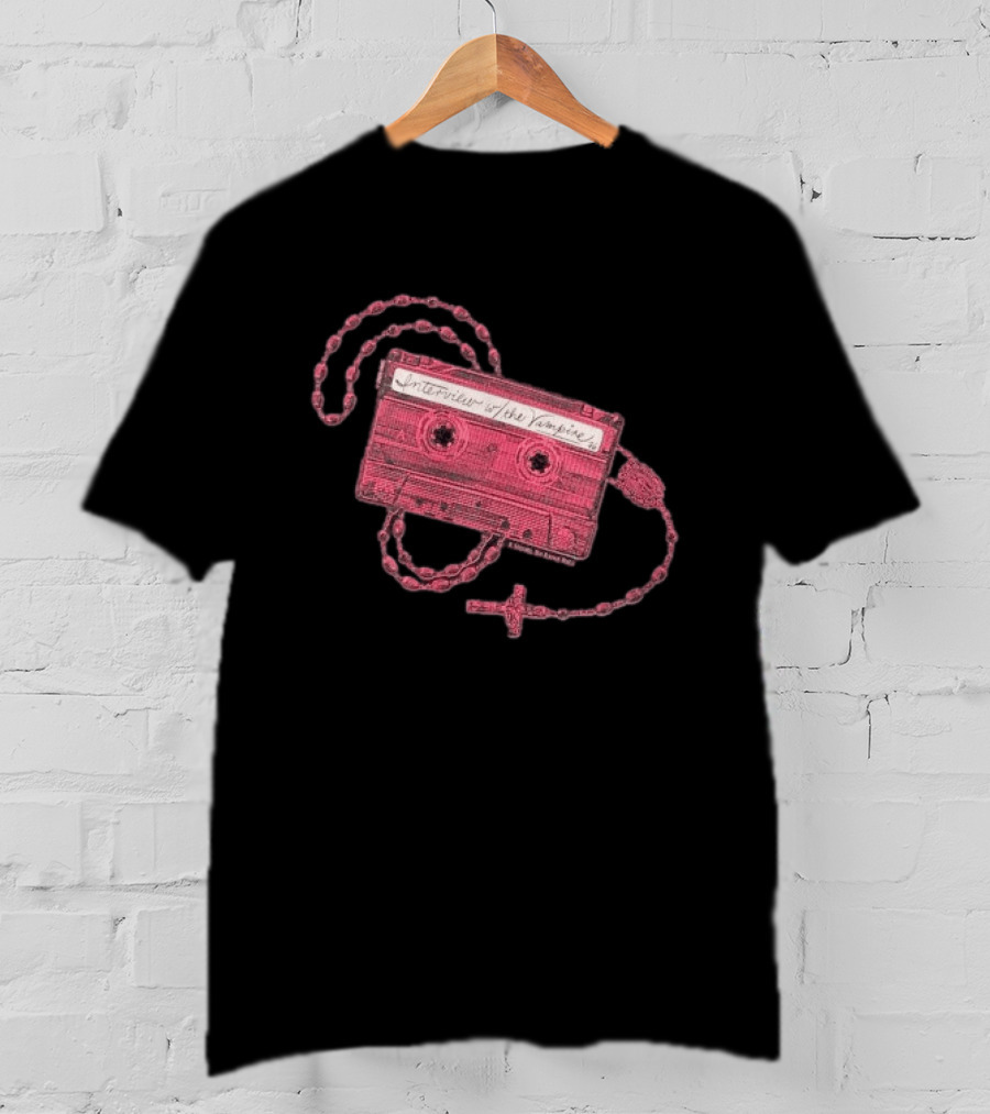 Interview With The Vampire Cassette Tape Necklace T-Shirt