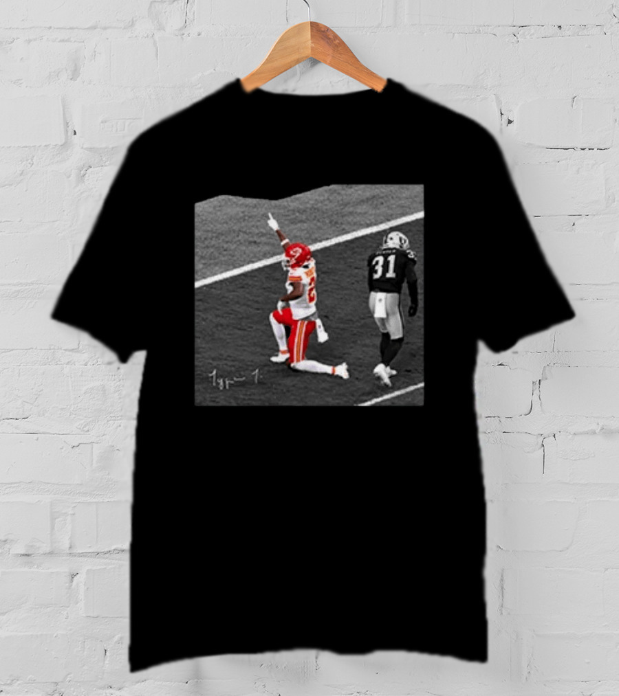 Tyquan Thornton Kansas City Chiefs On Field Celebration 2026 T-Shirt