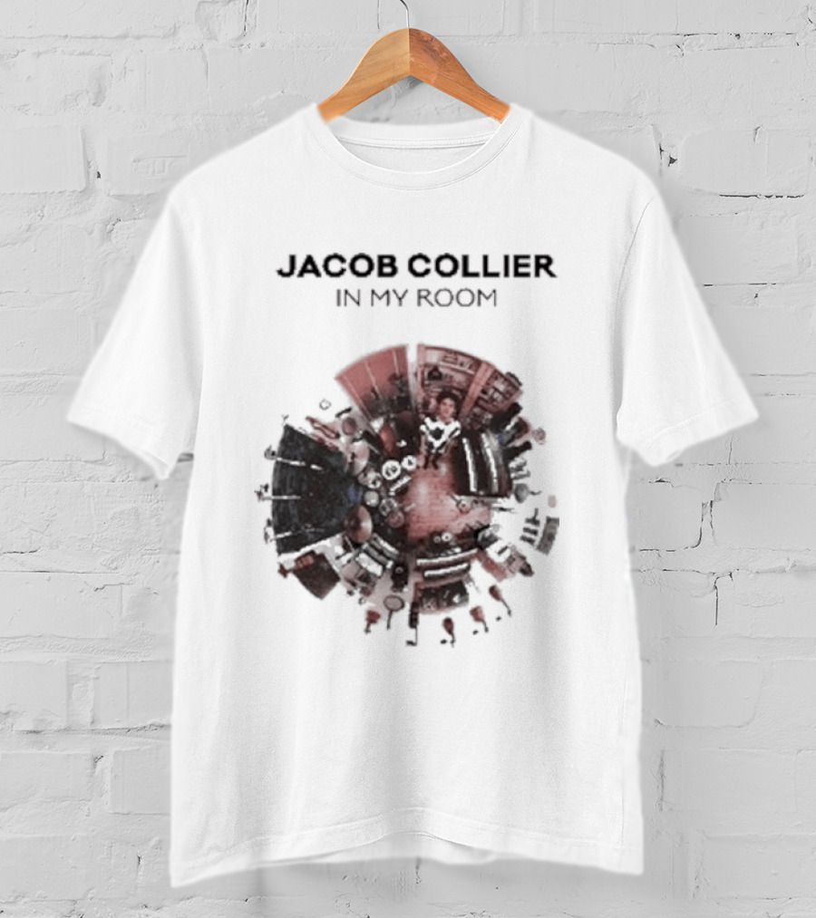 Jacob Collier In My Room Album Abstract Circular T-Shirt