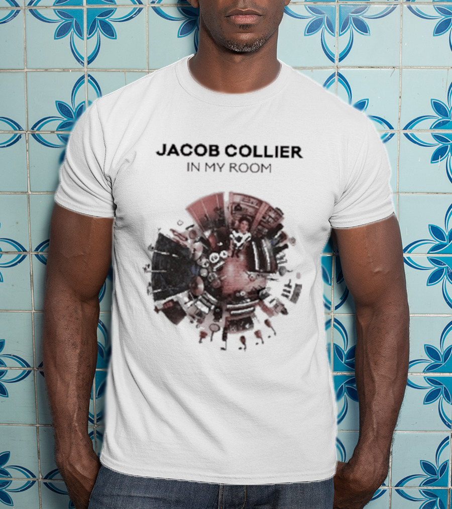 Jacob Collier In My Room Album Abstract Circular T-Shirt