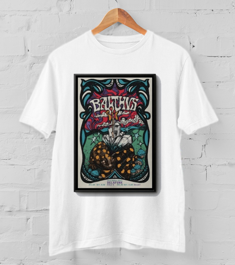 Original BALTHVS Atlanta GA Oct 9 2026 Delafunk Special Guest AVL Oct 11 Eclectiq T-Shirt