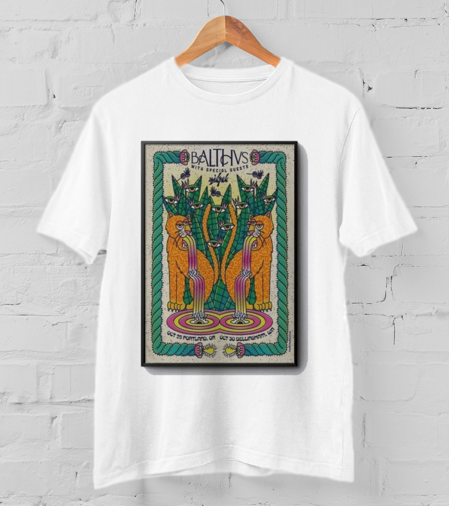 BALTHVS With Special Guests Milkyak Oct 29 Portland OR Oct 30 Bellingham WA T-Shirt
