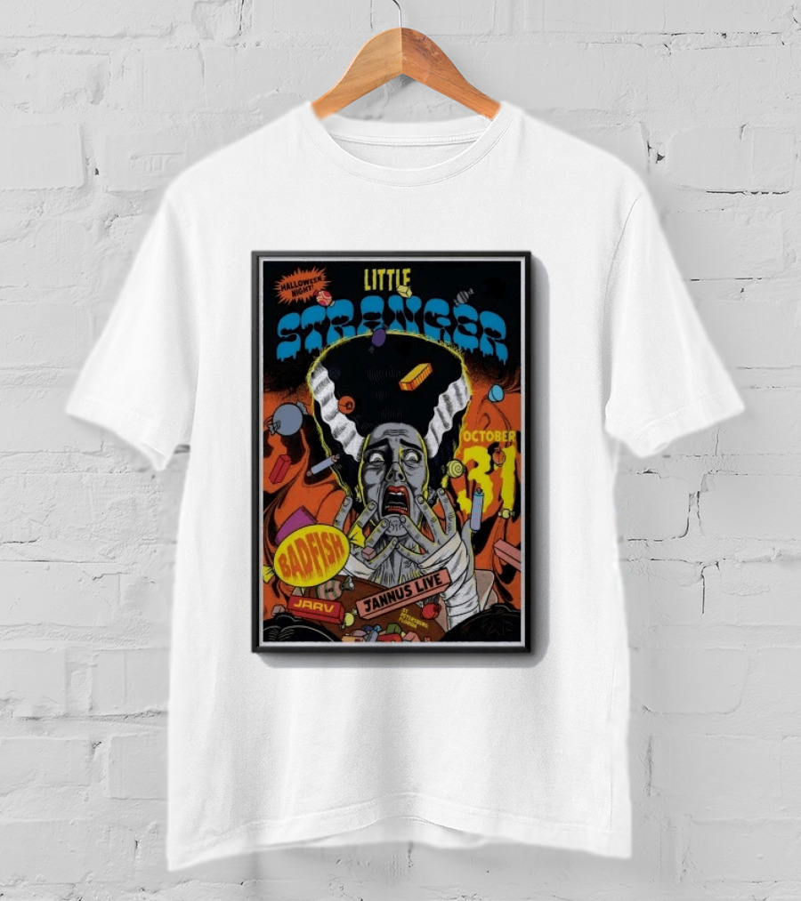 Little Stranger Halloween Night Badfish Jarv Jannus Live October 31 St. Petersburg FL 2026 T-Shirt