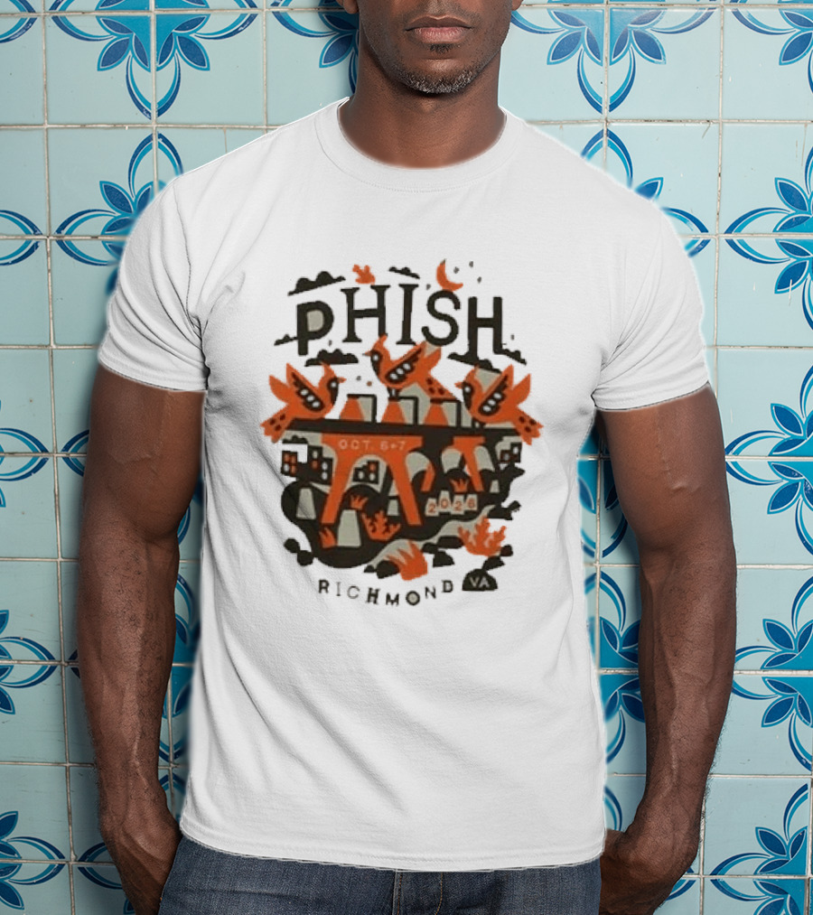 Phish Richmond Fall Oct 7 2020 Event T-Shirt
