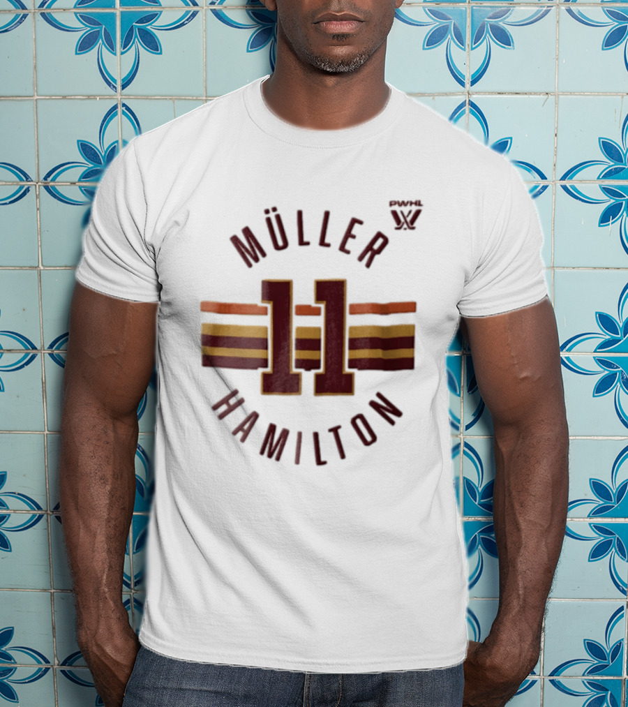 Müller Hamilton 11 Stripes PWHL T-Shirt