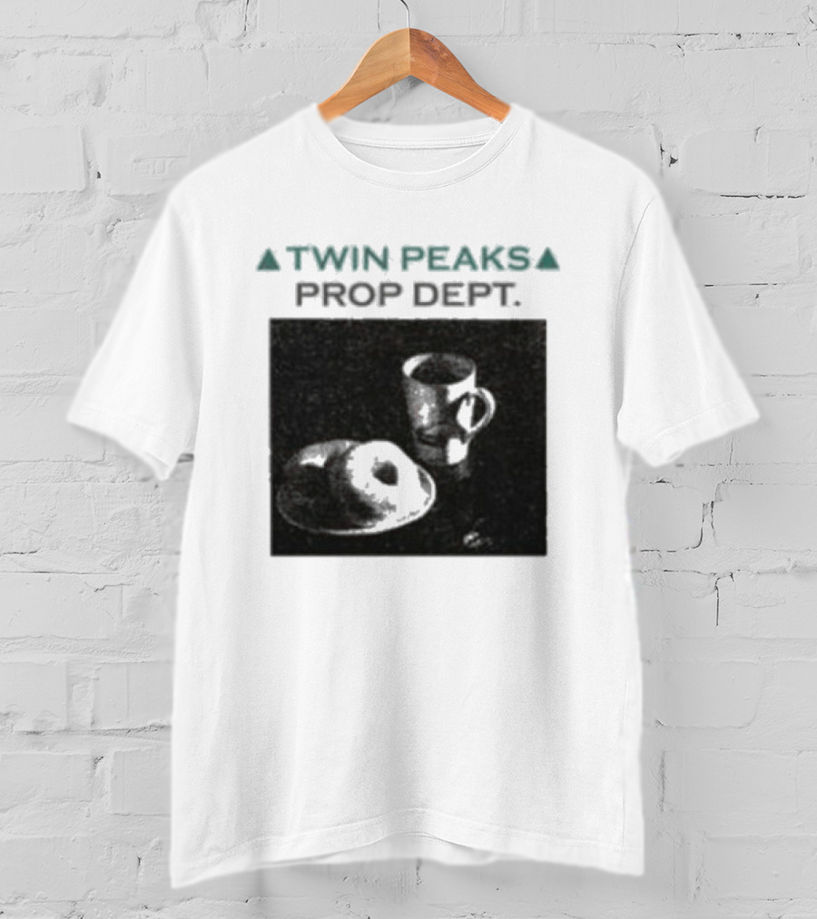 Twin Peaks Prop Dept Coffee And Donut T-Shirt