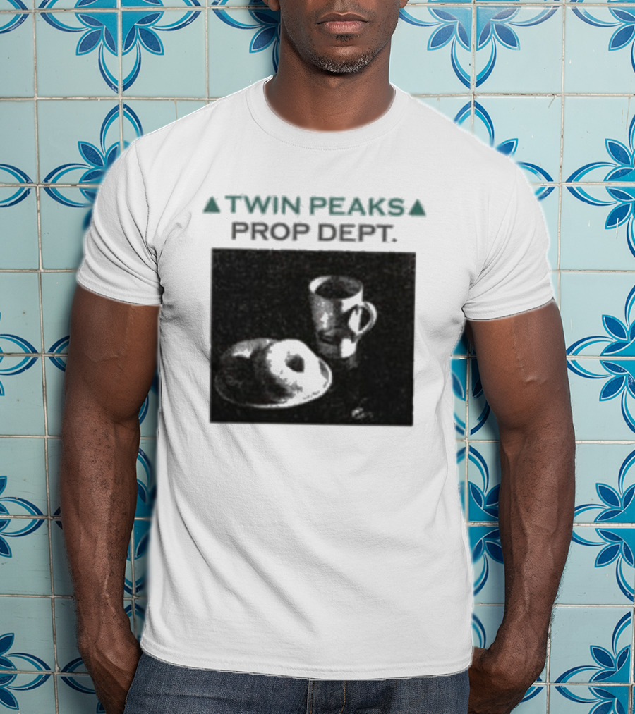 Twin Peaks Prop Dept Coffee And Donut T-Shirt
