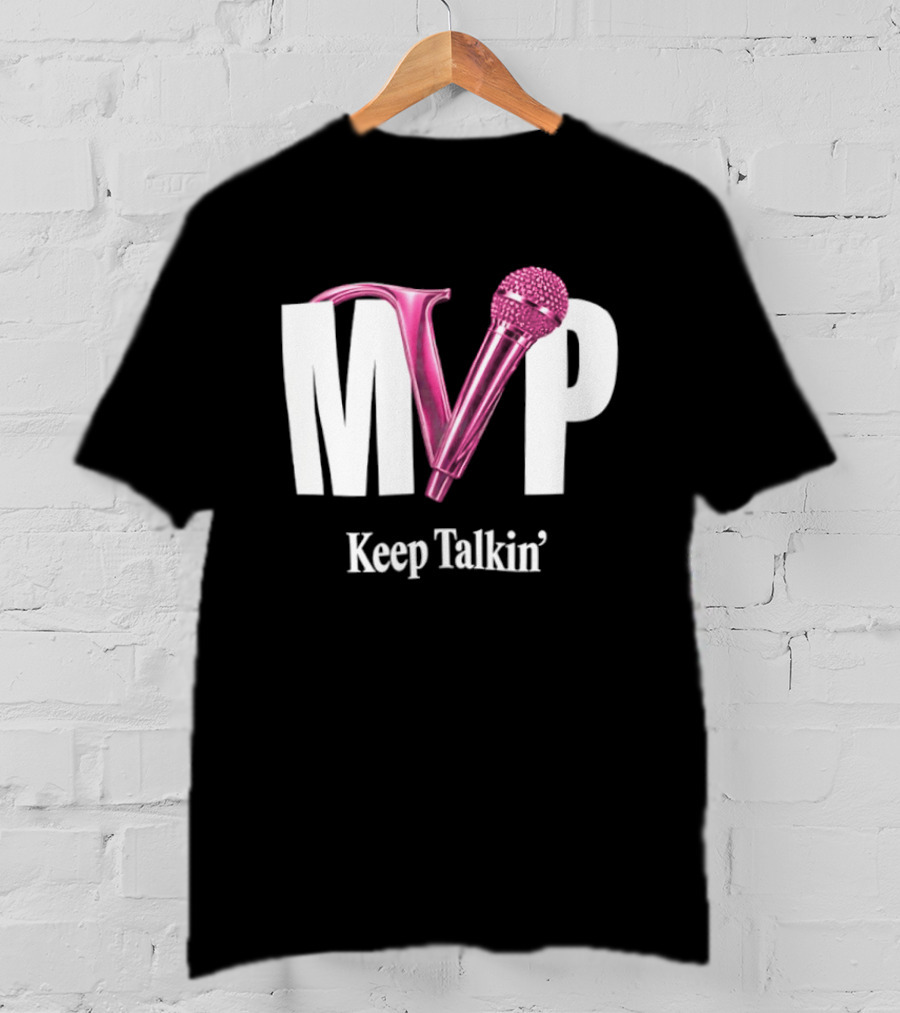 A'ja Wilson Las Vegas Aces MVP Keep Talkin 2020 2026 T-Shirt