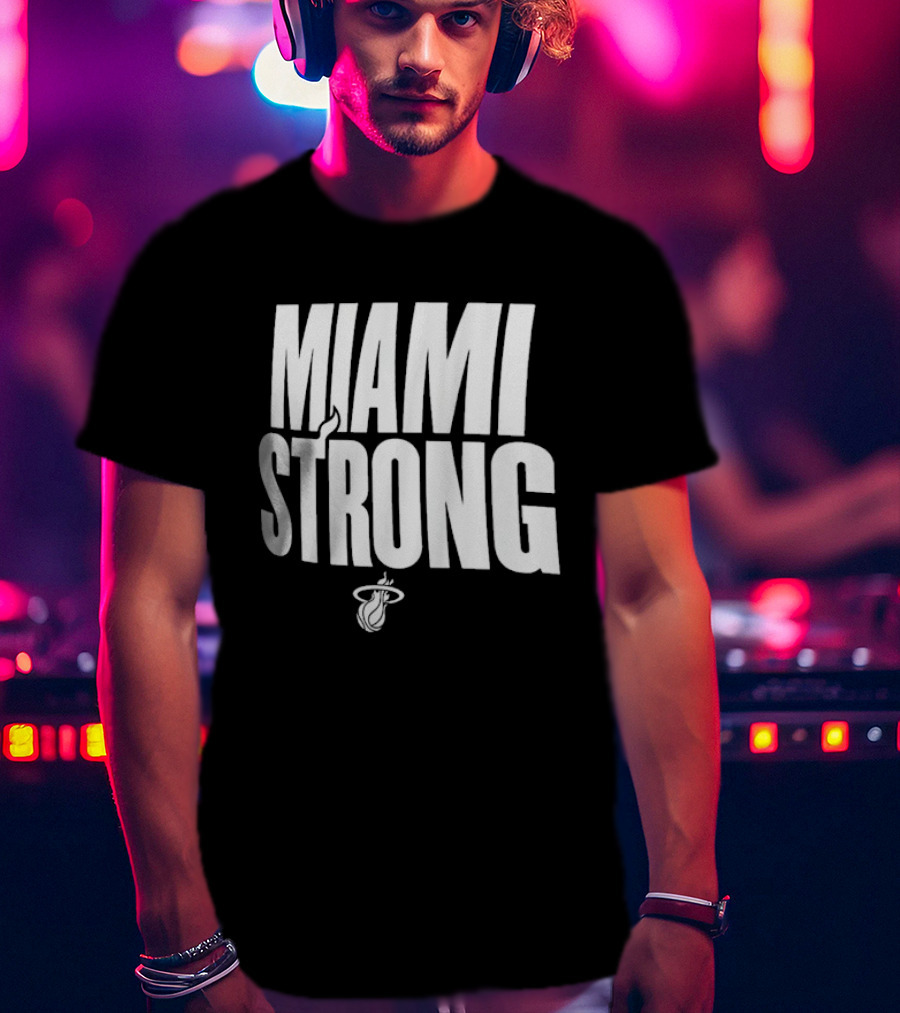 Miami Strong Heat Basketball Team T-Shirt