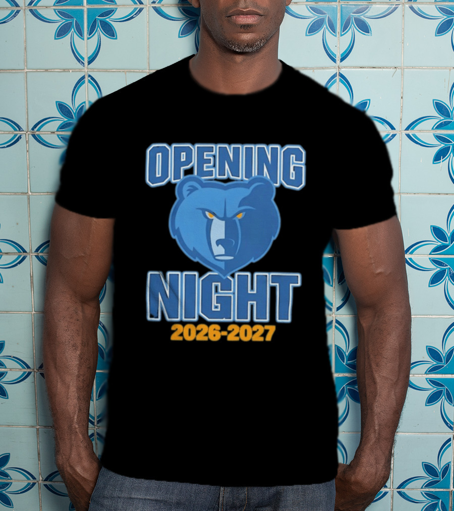 Opening Night 2026 2027 Memphis Grizzlies T-Shirt