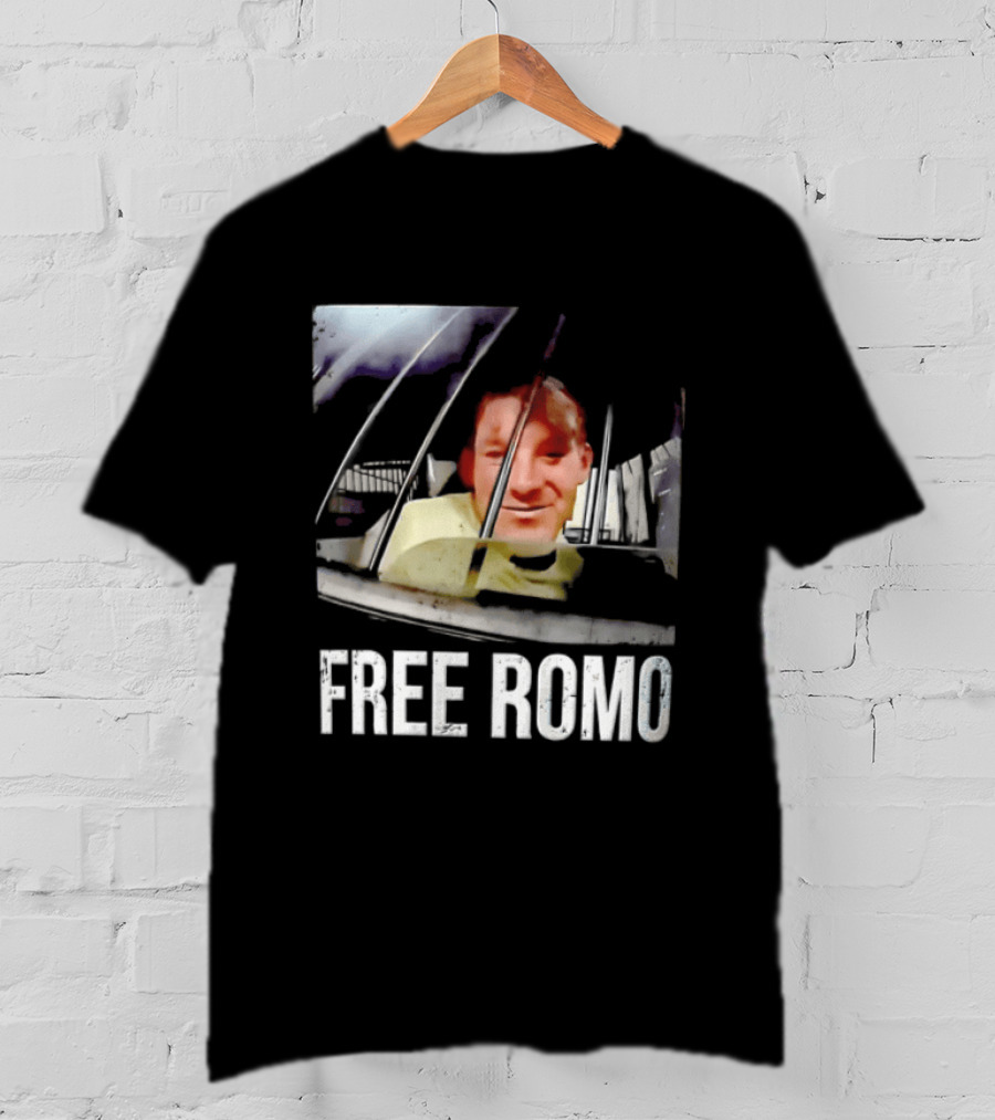 FREE ROMO Football Quarterback Prison Bars T-Shirt