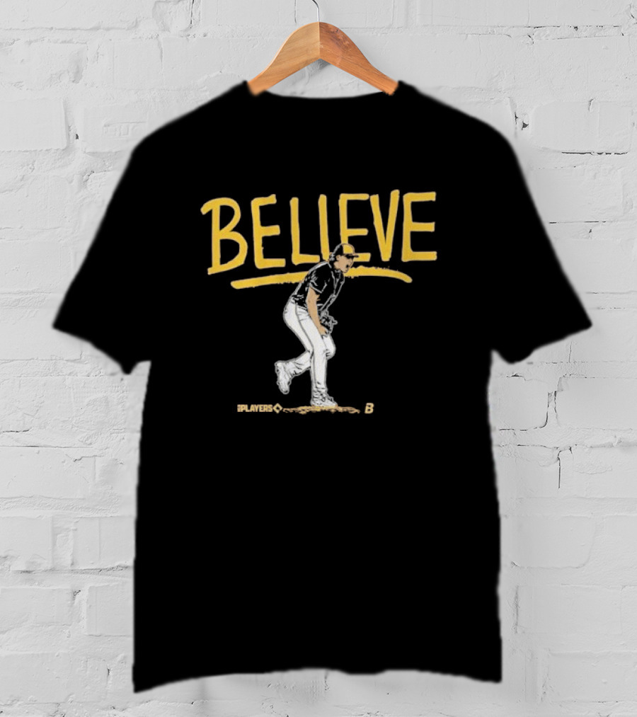 Garrett Mitchell Milwaukee Brewers Believe Runner T-Shirt