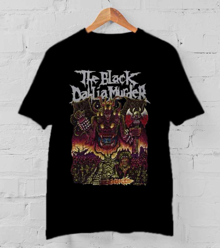 Night Shift The Black Dahlia Murder Our Armies Demon Warrior T-Shirt