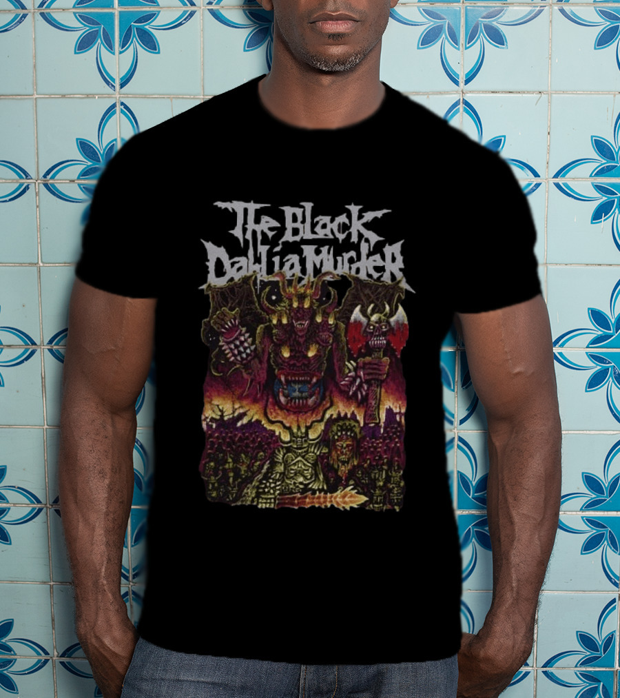 Night Shift The Black Dahlia Murder Our Armies Demon Warrior T-Shirt