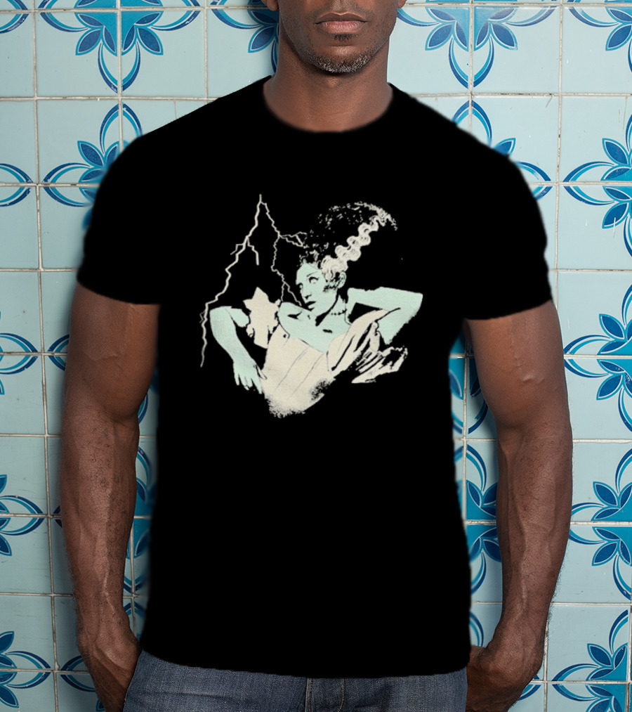Sierra Ferrell The Bride Frankenstein Monster Lightning T-Shirt
