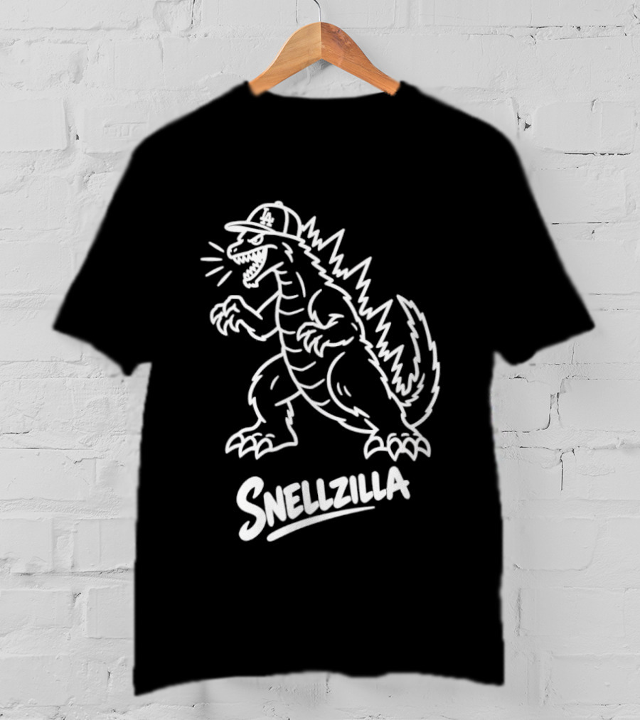 Snellzilla Monster Baseball Tribute Blake Snell T-Shirt