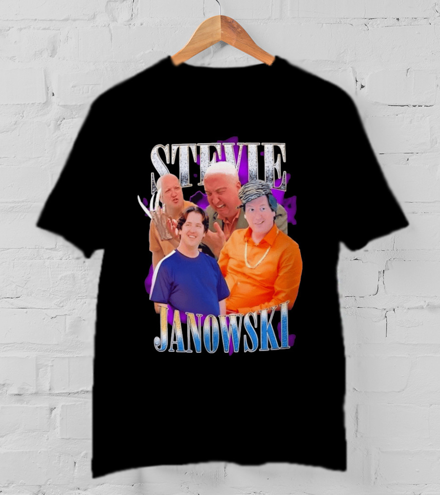 Stevie Janowski Comedy Collage Bootleg T-Shirt