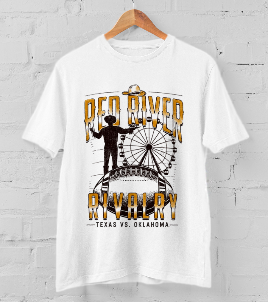 Red River Rivalry Texas Vs Oklahoma 2026 Longhorns T-Shirt