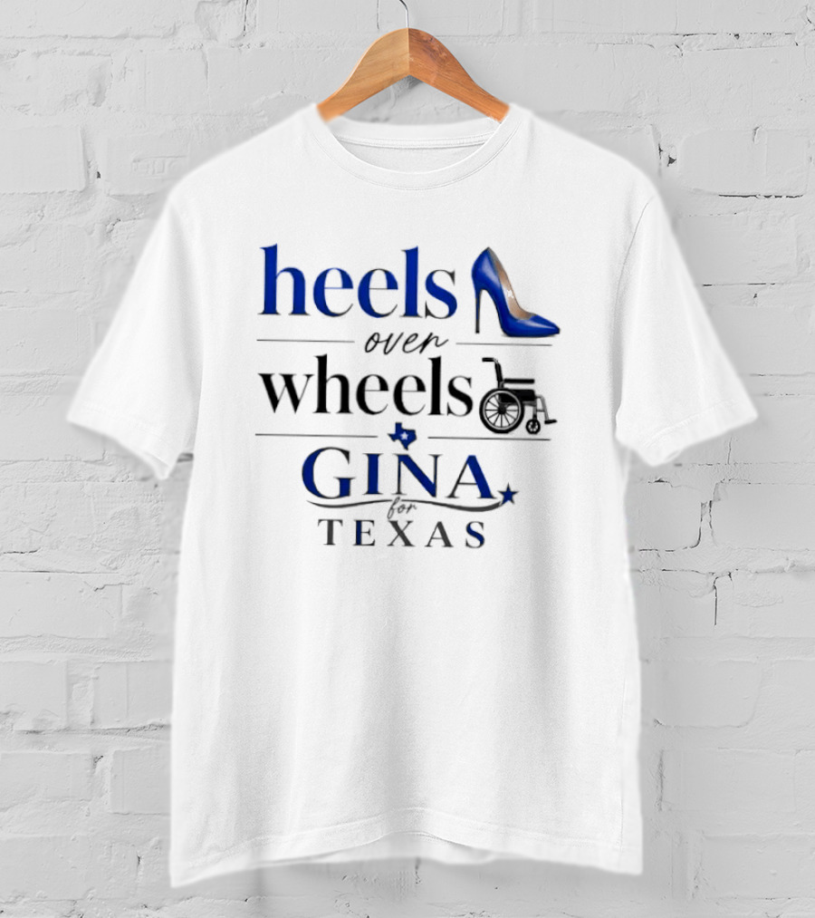 Heels Over Wheels Gina Texas T-Shirt