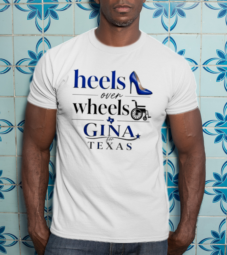 Heels Over Wheels Gina Texas T-Shirt
