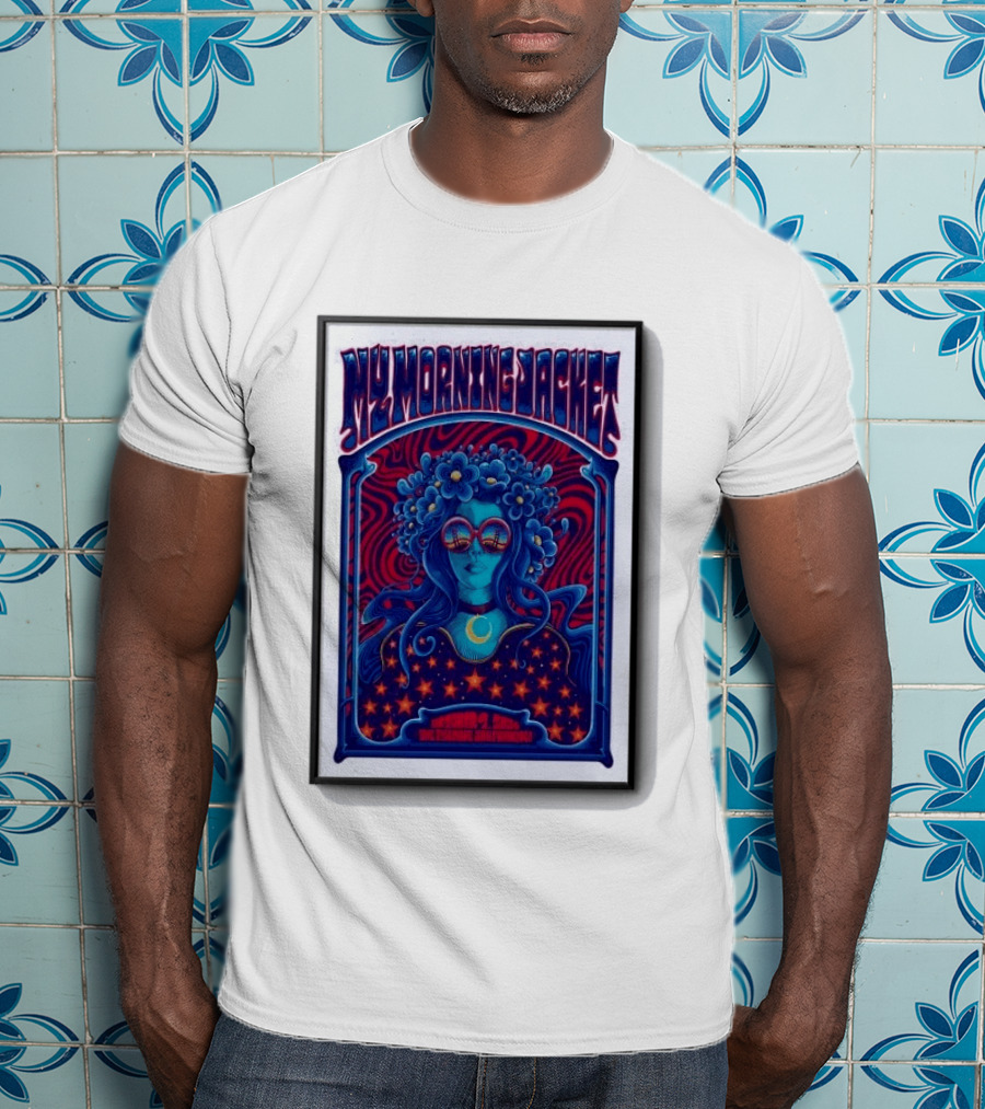 My Morning Jacket San Francisco October 9 2026 Psychedelic Floral Woman T-Shirt