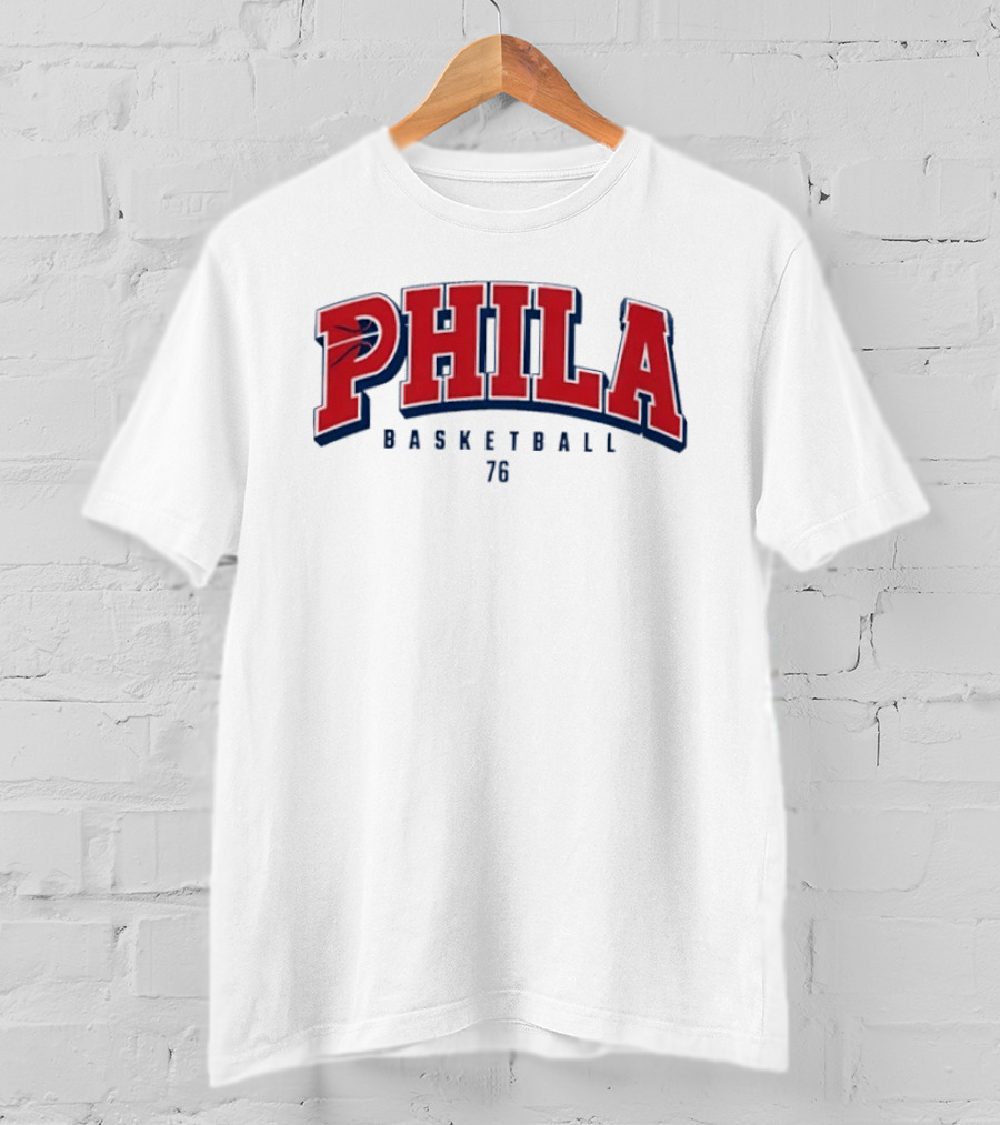 PHILA Basketball 76ers Retro Sports T-Shirt
