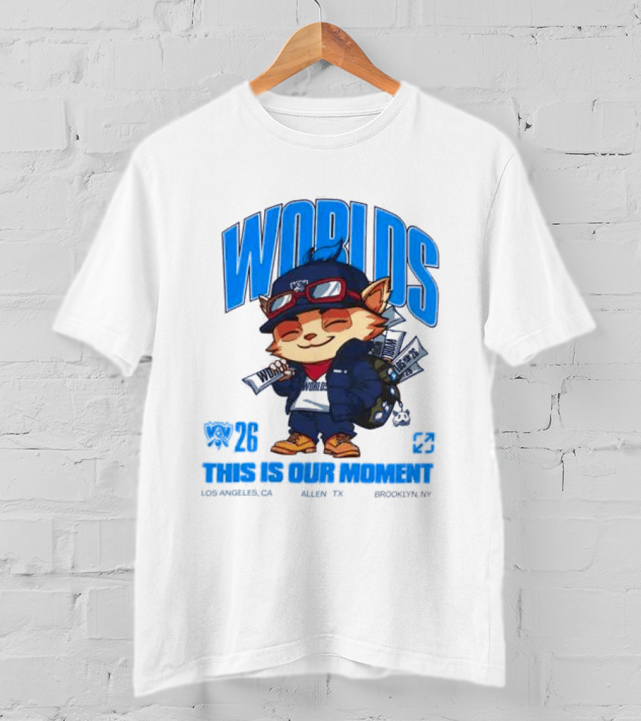 Worlds 2026 This Is Our Moment Riot Games Store T-Shirt