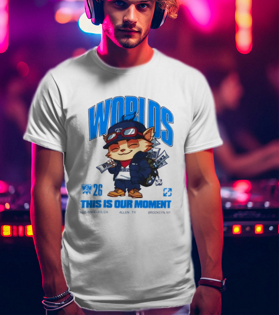 Worlds 2026 This Is Our Moment Riot Games Store T-Shirt
