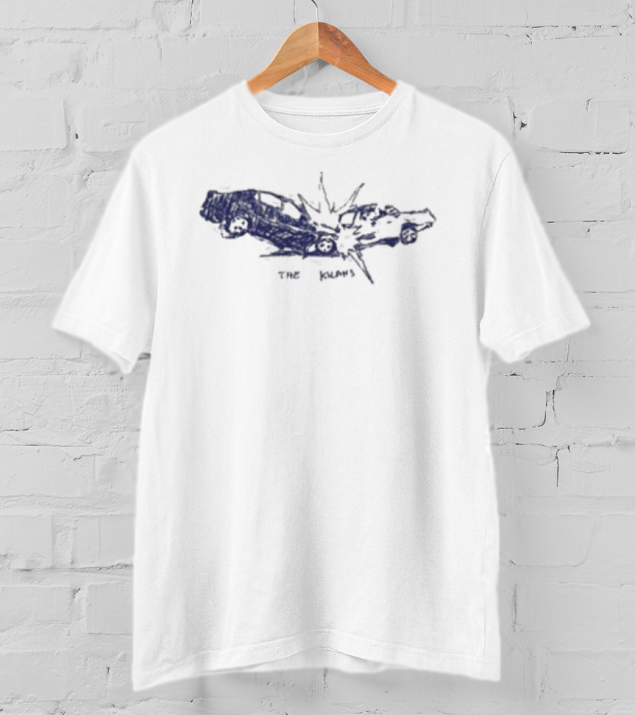 The Kilans Car Crash Vintage Sketch Explosion T-Shirt