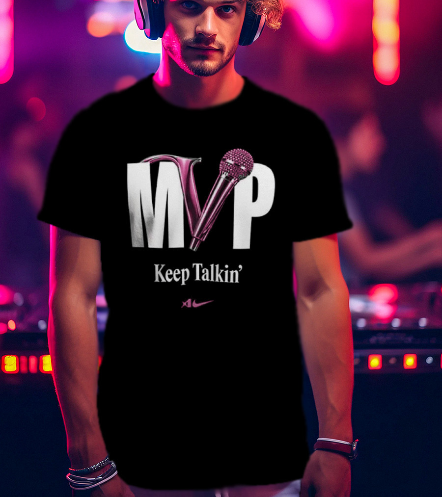 WNBA MVP Keep Talking A'ja Wilson 2026 Most Valuable Player T-Shirt