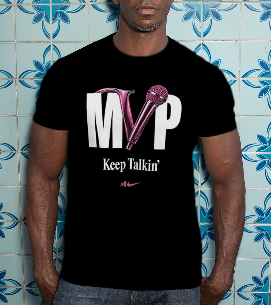 WNBA MVP Keep Talking A'ja Wilson 2026 Most Valuable Player T-Shirt
